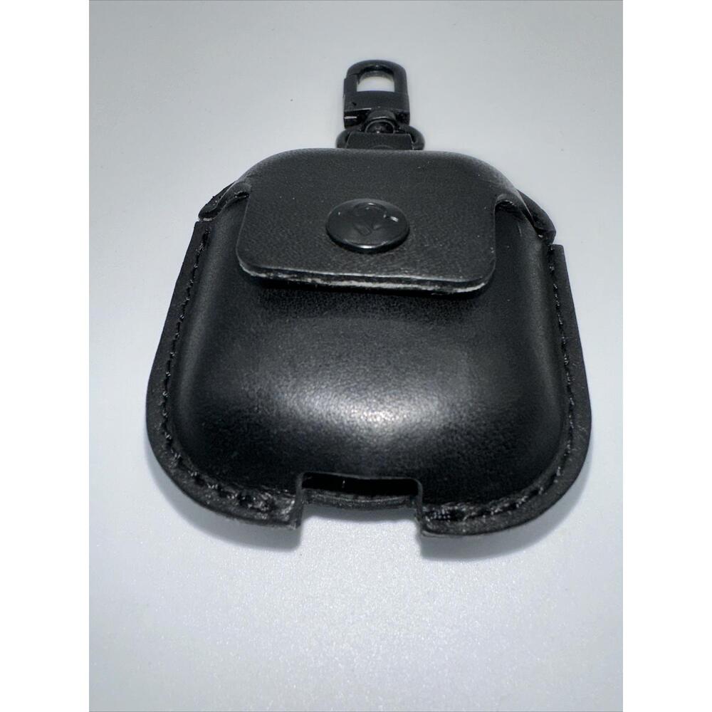 Apple AirPods 2nd Generation A2031 leather case Black Vintage 29-16